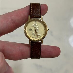 Lorus and Mikey Mouse Gold Women's Watch